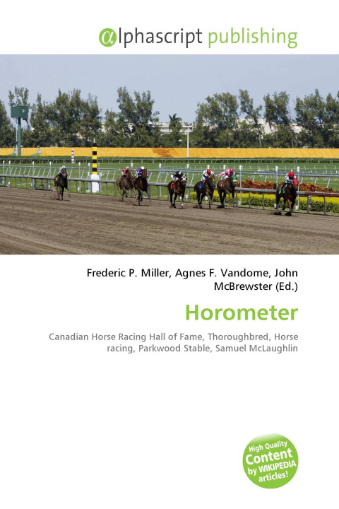 Könyv Horometer Agnes F. Vandome
