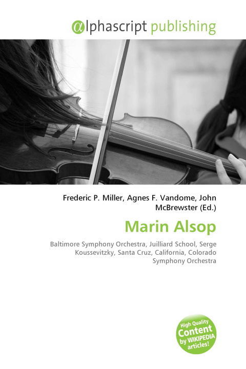 Kniha Marin Alsop Agnes F. Vandome