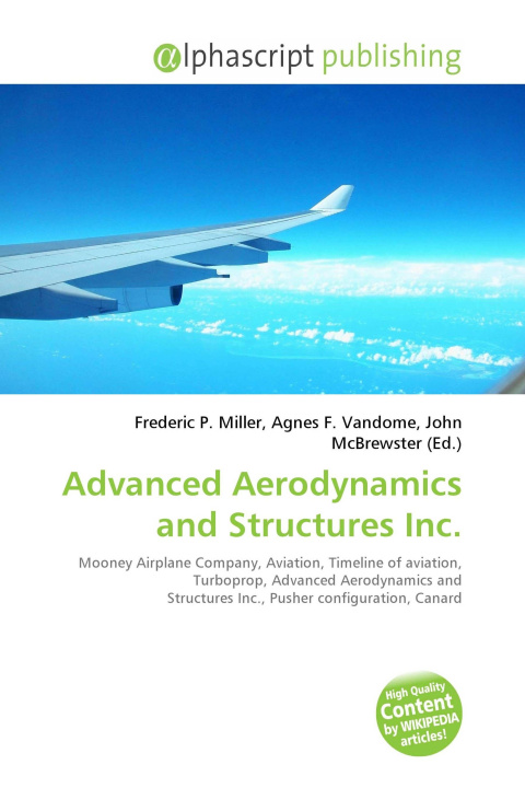 Kniha Advanced Aerodynamics and Structures Inc. Agnes F. Vandome
