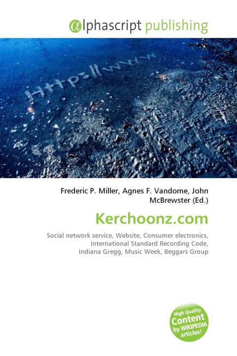 Kniha Kerchoonz.com Agnes F. Vandome
