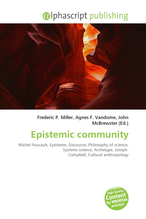 Knjiga Epistemic community Agnes F. Vandome