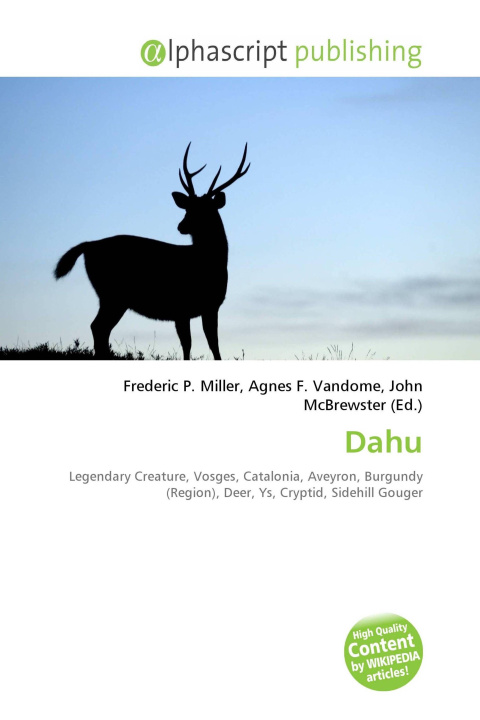 Könyv Dahu Agnes F. Vandome