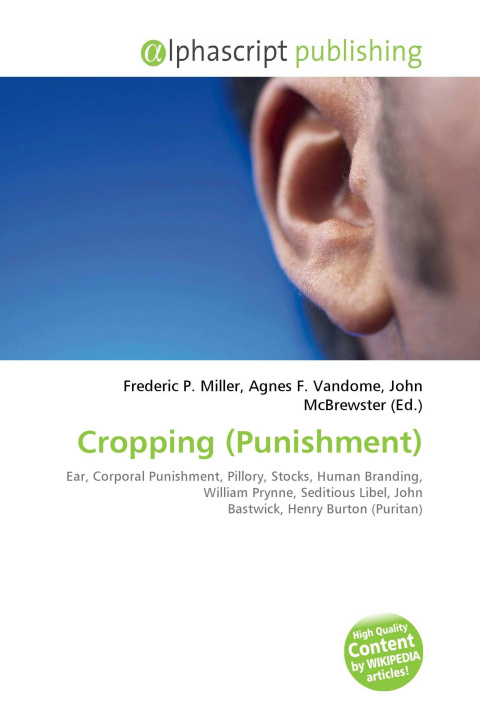 Kniha Cropping (Punishment) Agnes F. Vandome