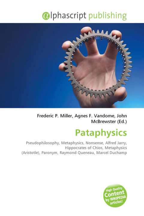 Kniha Pataphysics Agnes F. Vandome