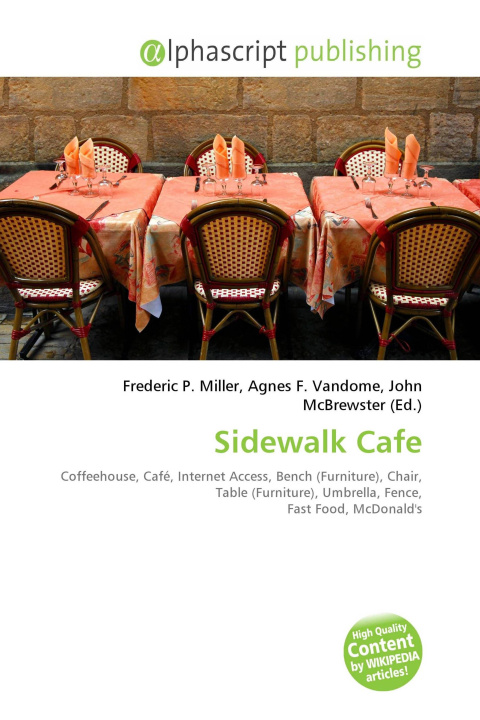 Kniha Sidewalk Cafe Agnes F. Vandome