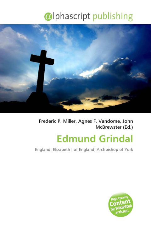 Knjiga Edmund Grindal Agnes F. Vandome