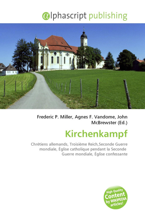 Kniha Kirchenkampf Agnes F. Vandome
