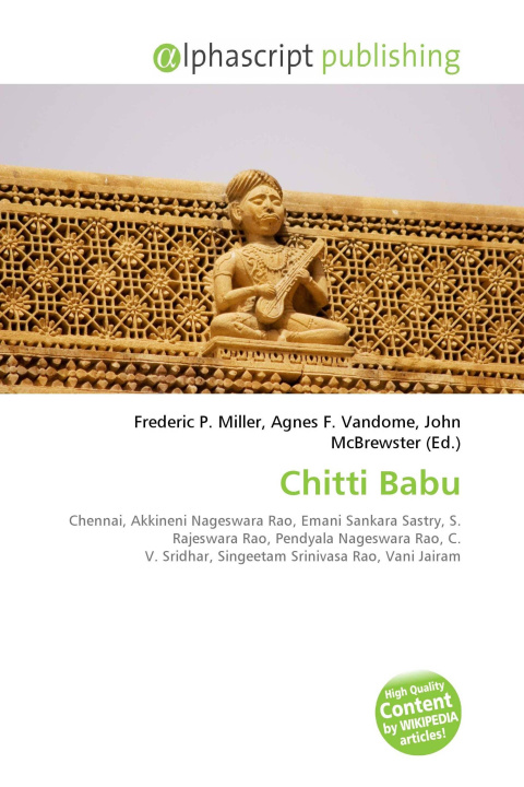 Kniha Chitti Babu Agnes F. Vandome