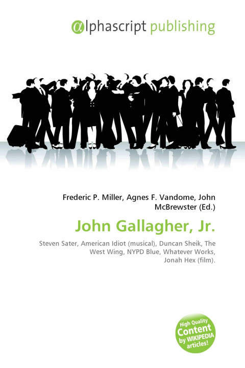 Book John Gallagher, Jr. Agnes F. Vandome