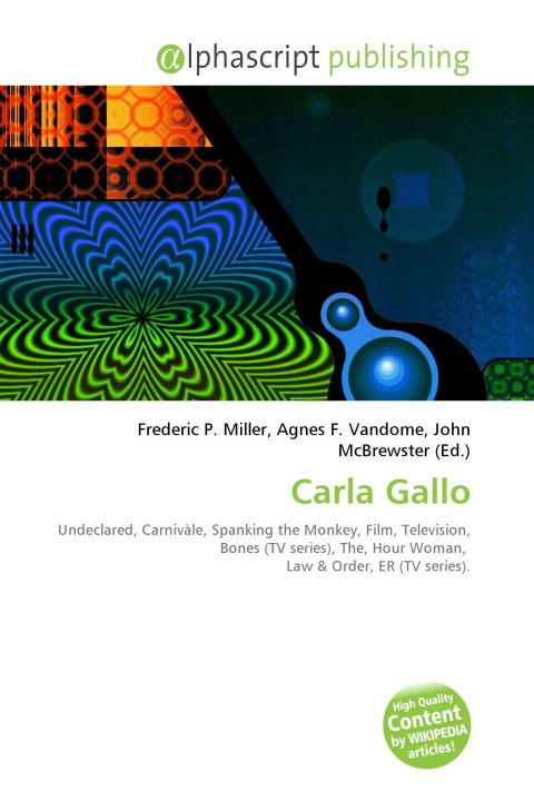 Kniha Carla Gallo Agnes F. Vandome