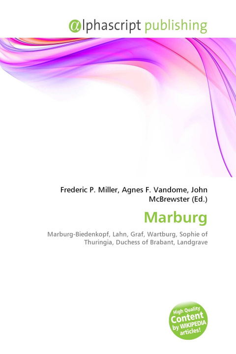 Kniha Marburg Agnes F. Vandome