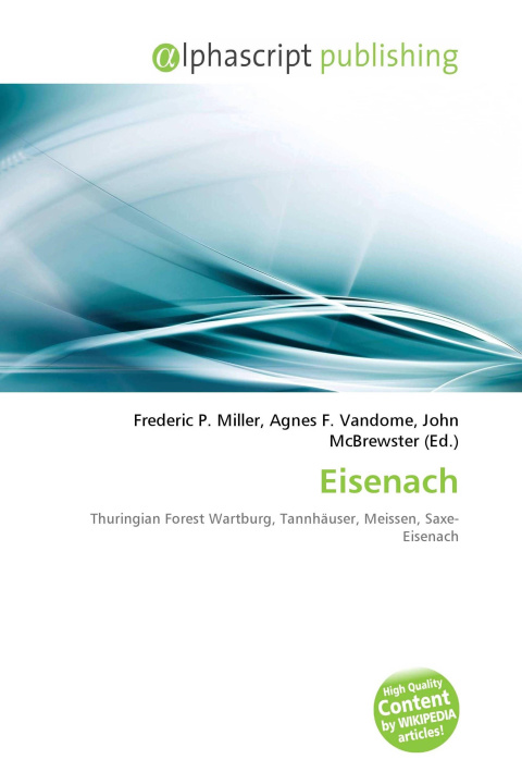 Kniha Eisenach Agnes F. Vandome