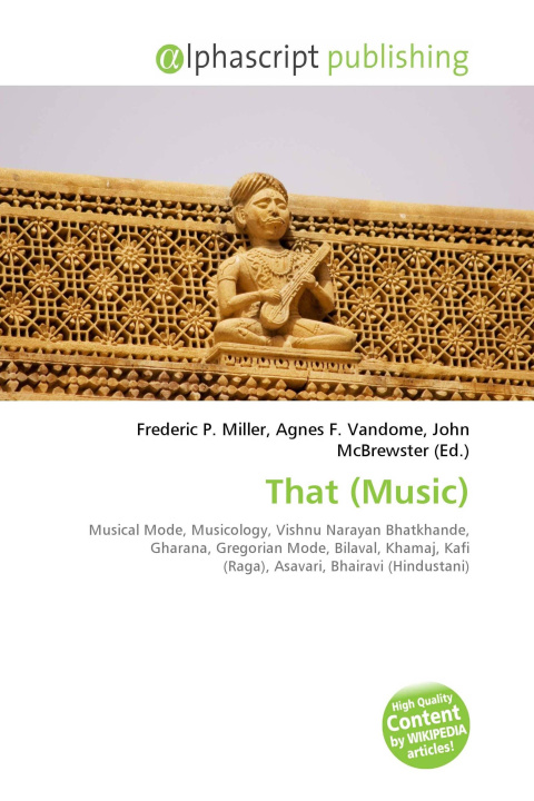 Kniha That (Music) Agnes F. Vandome