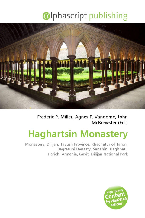Knjiga Haghartsin Monastery Agnes F. Vandome
