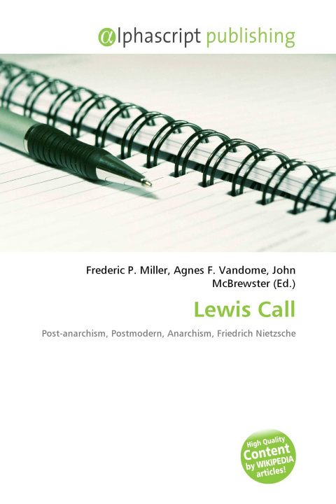 Könyv Lewis Call Agnes F. Vandome