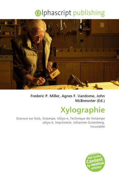 Kniha Xylographie Agnes F. Vandome