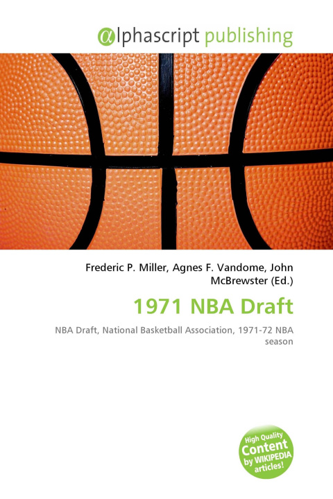 Kniha 1971 NBA Draft Agnes F. Vandome