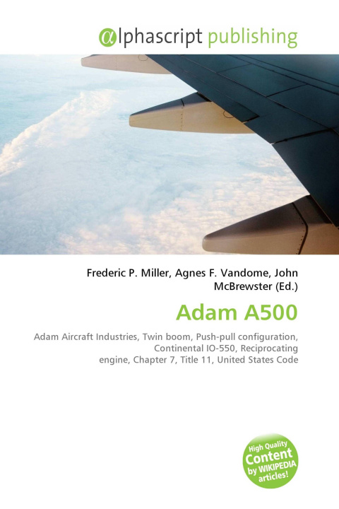 Book Adam A500 Agnes F. Vandome