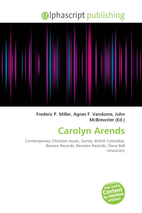 Kniha Carolyn Arends Agnes F. Vandome