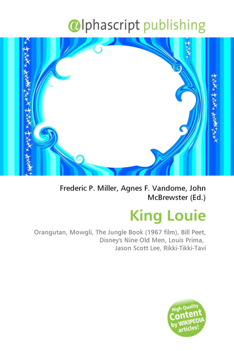Книга King Louie Agnes F. Vandome
