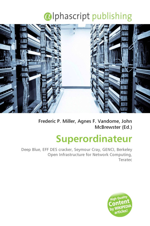 Kniha Superordinateur Agnes F. Vandome