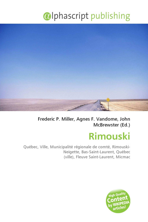 Kniha Rimouski Agnes F. Vandome