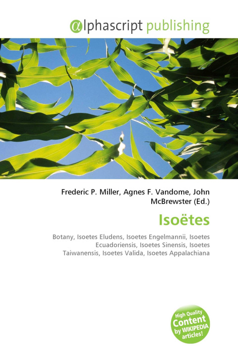 Kniha Isoëtes Agnes F. Vandome
