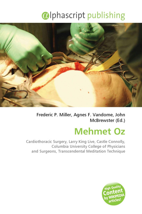 Könyv Mehmet Oz Agnes F. Vandome