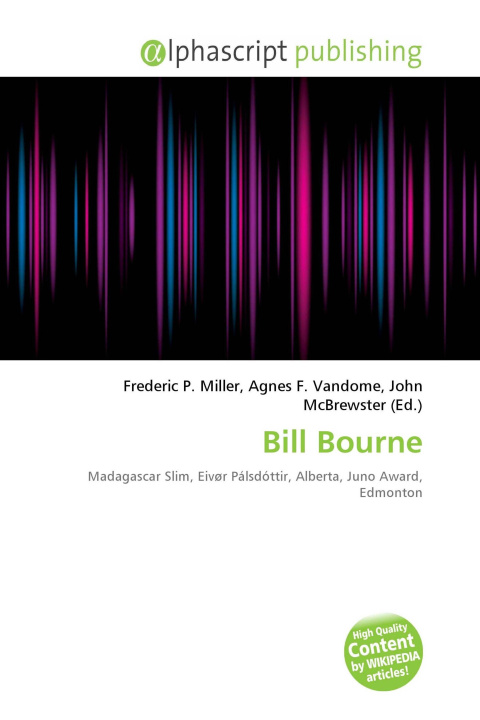 Knjiga Bill Bourne Agnes F. Vandome