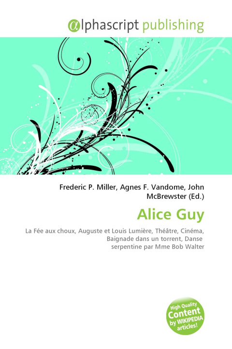 Kniha Alice Guy Agnes F. Vandome