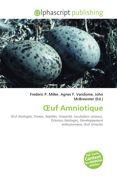 Kniha ¿uf Amniotique Agnes F. Vandome