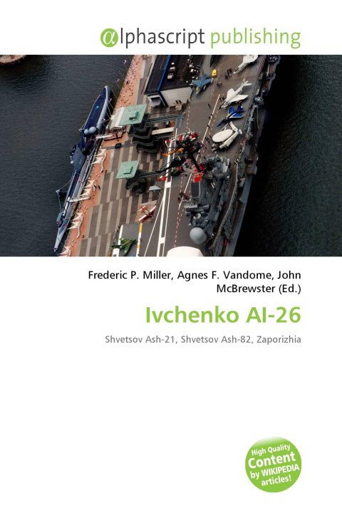 Kniha Ivchenko AI-26 Agnes F. Vandome