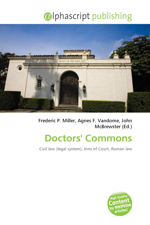 Book Doctors' Commons Agnes F. Vandome