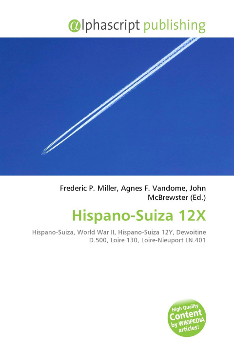 Kniha Hispano-Suiza 12X Agnes F. Vandome