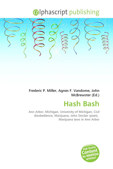Könyv Hash Bash Agnes F. Vandome