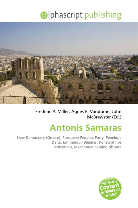 Kniha Antonis Samaras Agnes F. Vandome