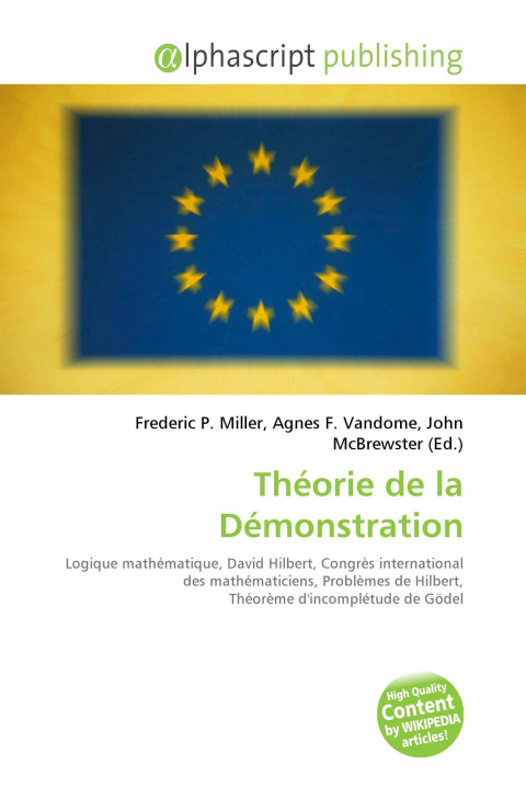 Kniha Théorie de la Démonstration Agnes F. Vandome