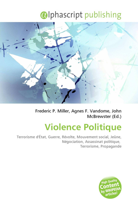Book Violence Politique Agnes F. Vandome