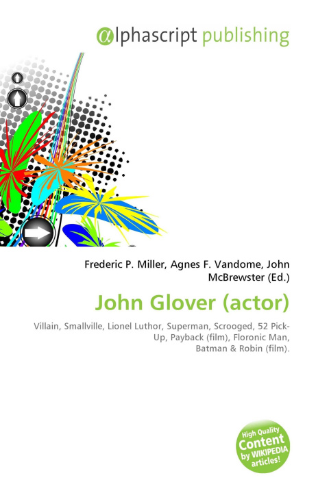 Könyv John Glover (actor) Agnes F. Vandome