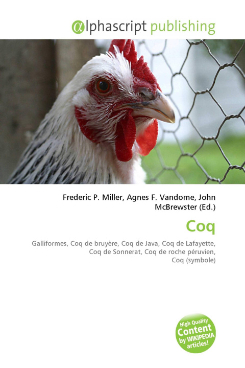 Book Coq Agnes F. Vandome