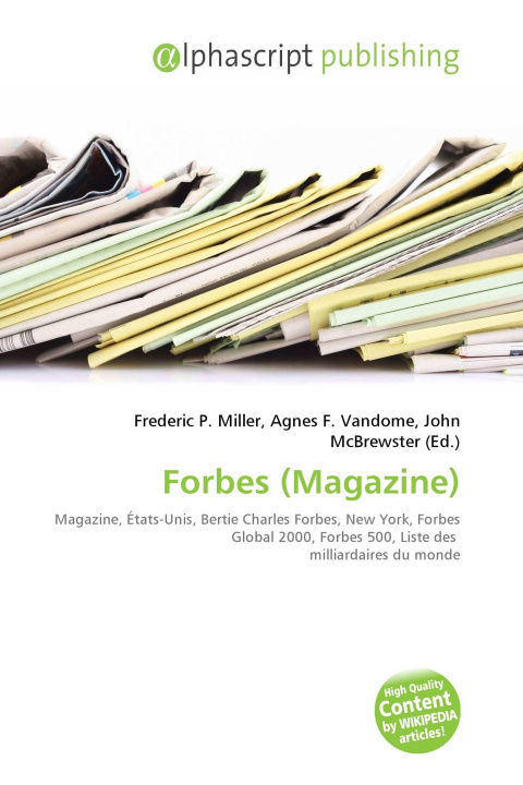 Knjiga Forbes (Magazine) Agnes F. Vandome