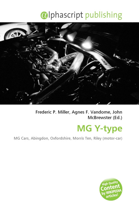 Kniha MG Y-type Agnes F. Vandome
