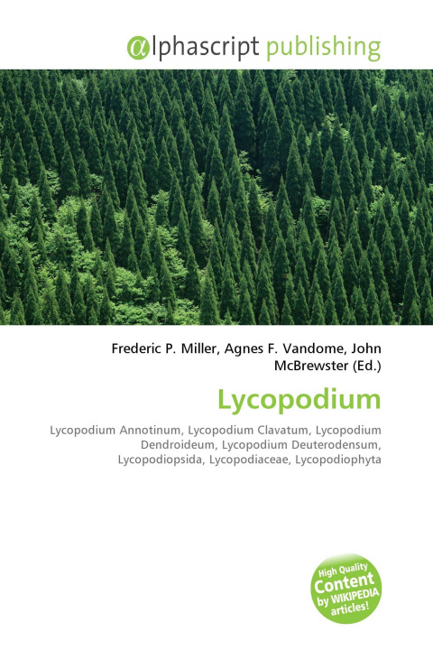 Kniha Lycopodium Agnes F. Vandome