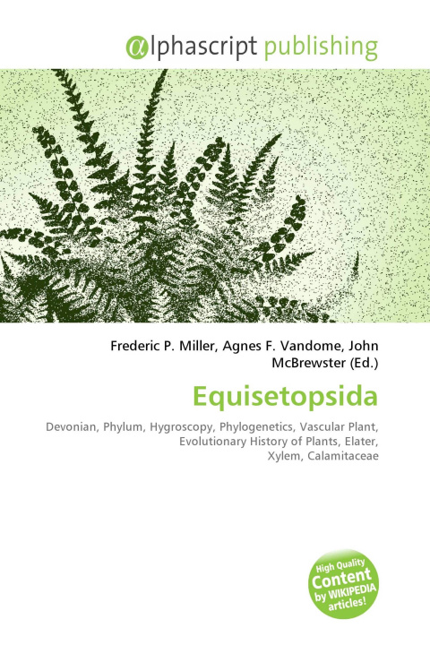 Kniha Equisetopsida Agnes F. Vandome