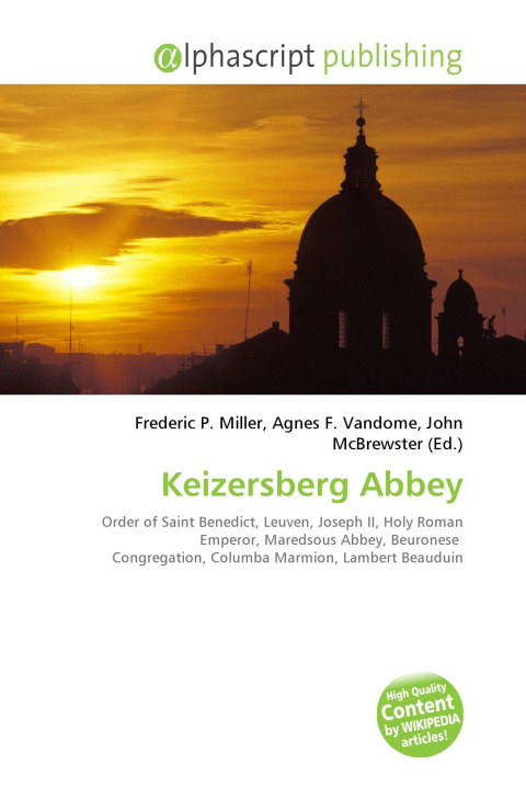 Kniha Keizersberg Abbey Agnes F. Vandome