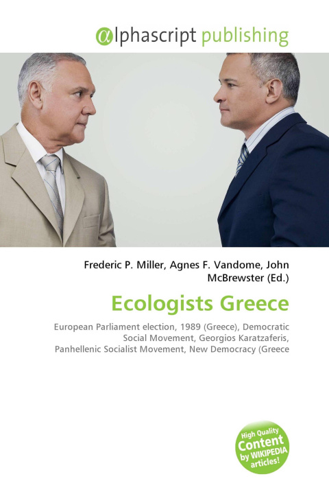 Kniha Ecologists Greece Agnes F. Vandome