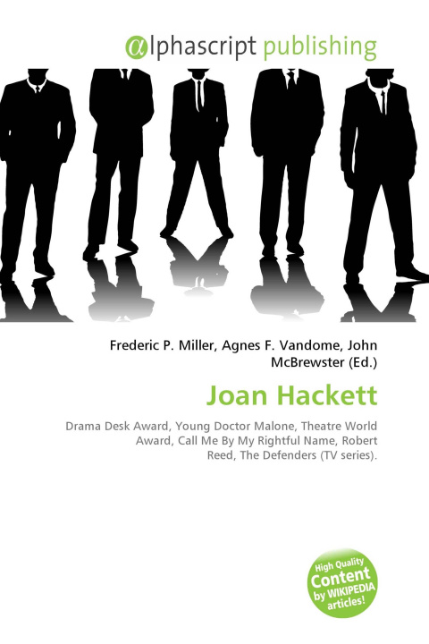 Kniha Joan Hackett Agnes F. Vandome