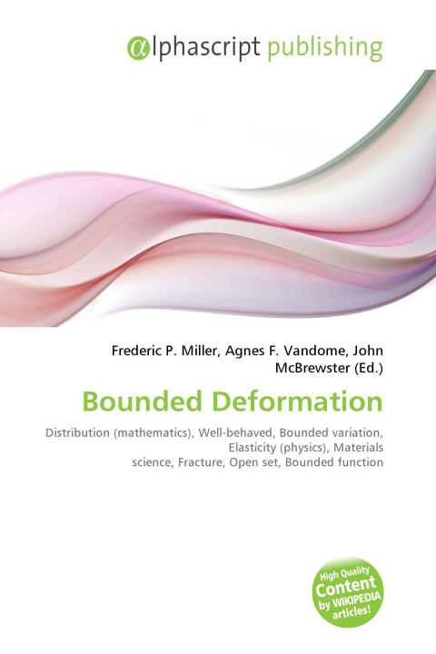 Kniha Bounded Deformation Agnes F. Vandome