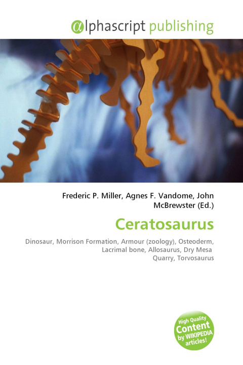 Book Ceratosaurus Agnes F. Vandome