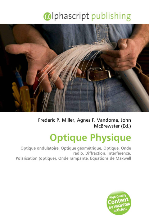 Book Optique Physique Agnes F. Vandome